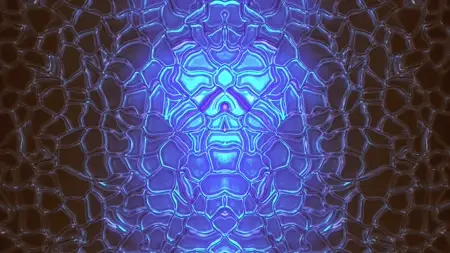 Protoloop L 182,Pattern,Dark,Blue,Black,video loop created by Protoloops | Protobacillus | Proto