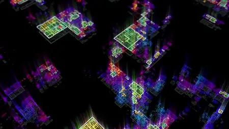 Protoloop L 268,Pattern,Geometric,RGB,Light,video loop created by Protoloops | Protobacillus | Proto