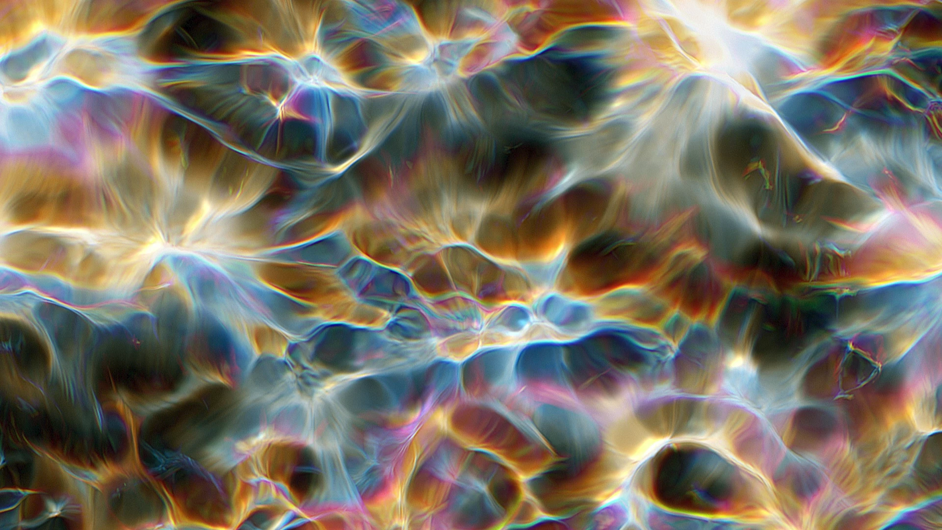 Protoloop L 309,Wave,Liquid,Yellow,Blue,video loop created by Protoloops | Protobacillus | Proto