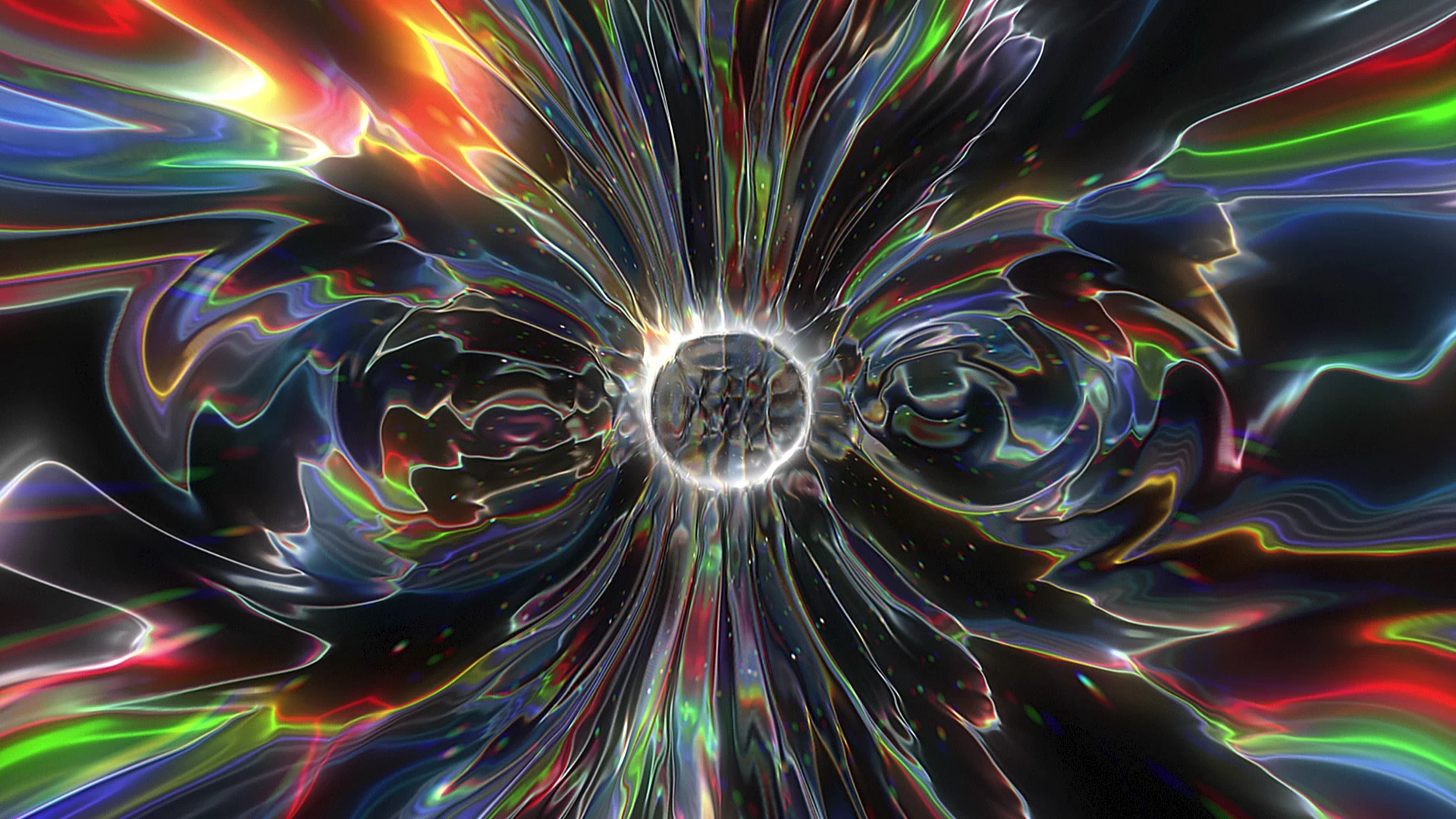 Protoloop L 319,Warp,RGB,Dark,video loop created by Protoloops | Protobacillus | Proto