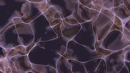 Protoloop L 405,Dark,Gold,Purple,Liquid,video loop created by Protoloops | Protobacillus | Proto