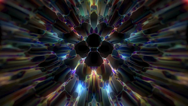 Protoloop_L_451_quality_sample Protoloop L 451,Dark,Pattern,Symmetrical,video loop created by Protoloops | Protobacillus | Proto