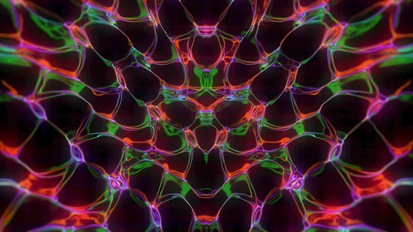 Protoloop_L_452_quality_sample Protoloop L 452,Dark,Symmetrical,Pink,Green,video loop created by Protoloops | Protobacillus | Proto