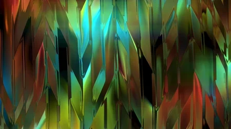 Protoloop L 465,Pattern,Green,Gold,Wave,video loop created by Protoloops | Protobacillus | Proto