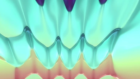 Protoloop L 485,Green,Red,Symmetrical,video loop created by Protoloops | Protobacillus | Proto