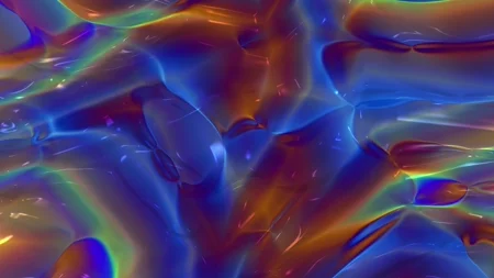 Protoloop L 488,Plastic,Liquid,Wave,RGB,video loop created by Protoloops | Protobacillus | Proto