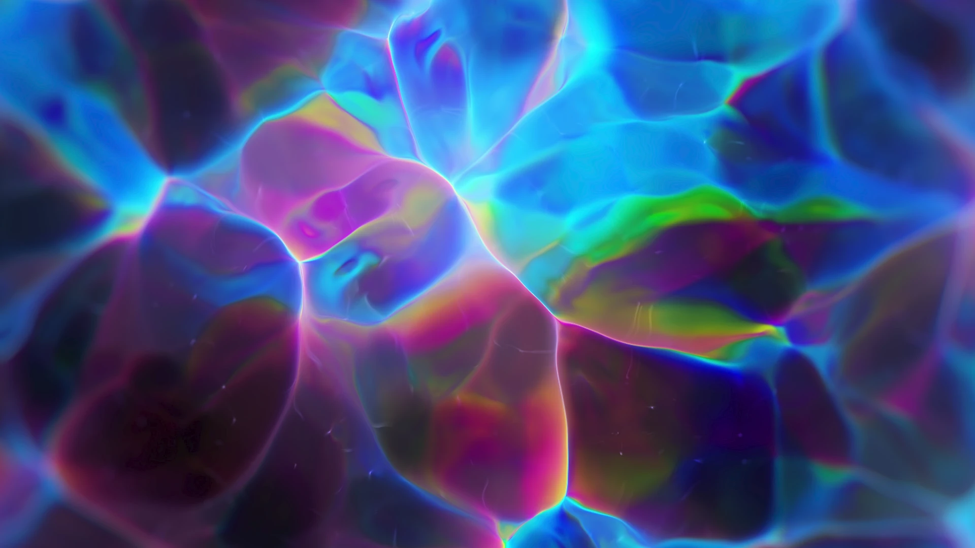 Protoloop L 515,Blue,Pink,Green,Liquid,video loop created by Protoloops | Protobacillus | Proto