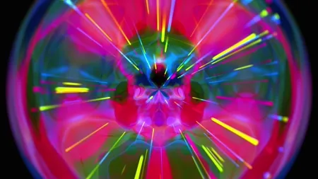 Protoloop L 526,Symmetrical,Geometric,Light,Tunnel,video loop created by Protoloops | Protobacillus | Proto