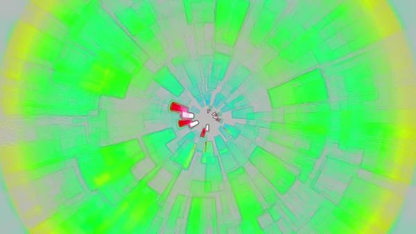 Protoloop_L_529_quality_sample Protoloop L 529,Symmetrical,Circle,Green,video loop created by Protoloops | Protobacillus | Proto